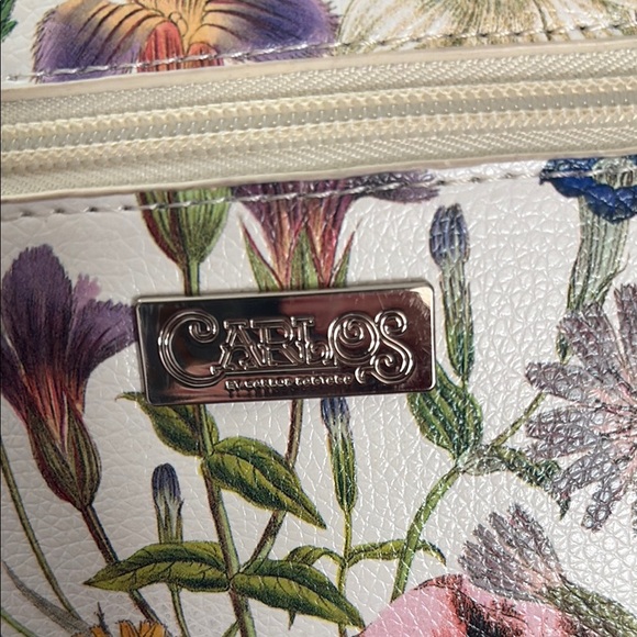 Carlos by Carlos Santana Vibrant Yellow and Pink shoulder bag with chain handle - Picture 2 of 10